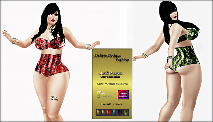 #GIFT#DAINES DESINGS - MAYTRE OUTFIT - OMEGA/MAITREYA APPLIER