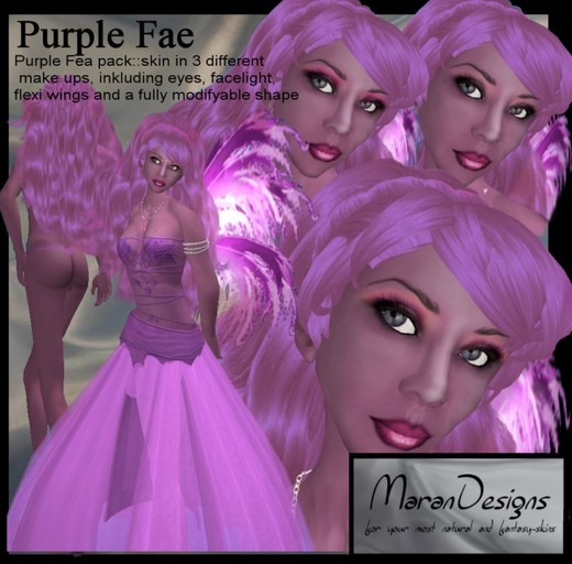 Skin/shape Purple Fae