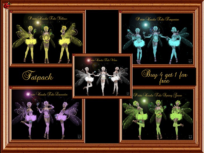 Petite Ursula Tule  Fatpack  5 outfits