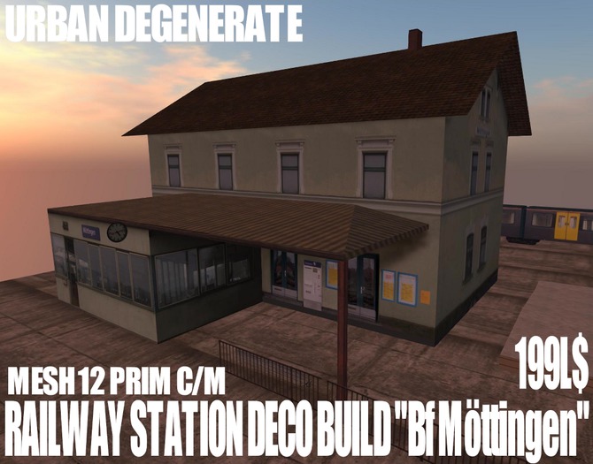 German Railstation Moettingen - Deco Build