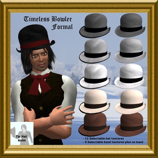 Timeless Bowler Hat - Formal - Tip Hat