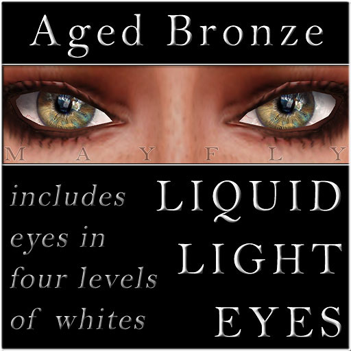 Mayfly - Liquid Light Eyes (Aged Bronze)