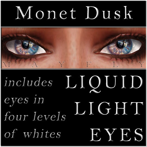 Mayfly - Liquid Light Eyes (Monet Dusk)
