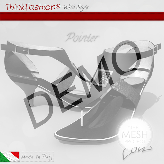TF-Pointer Shoes #TMP Low DEMO