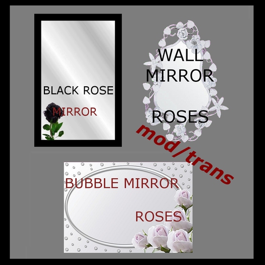 Roses mirrors pack