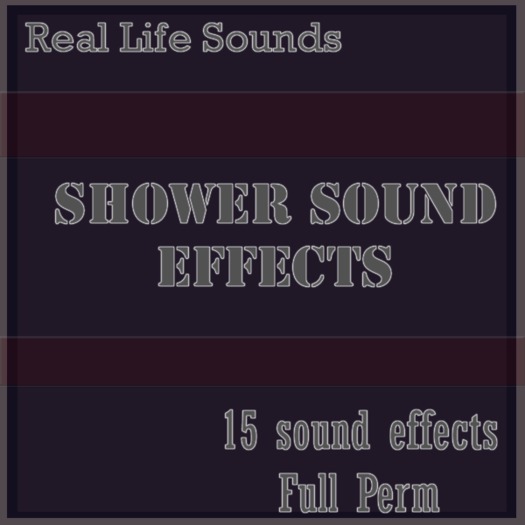 Full Perm Shower Sound Effects