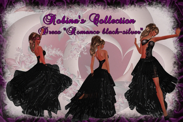 Robina's Collection - Romance Black Silver