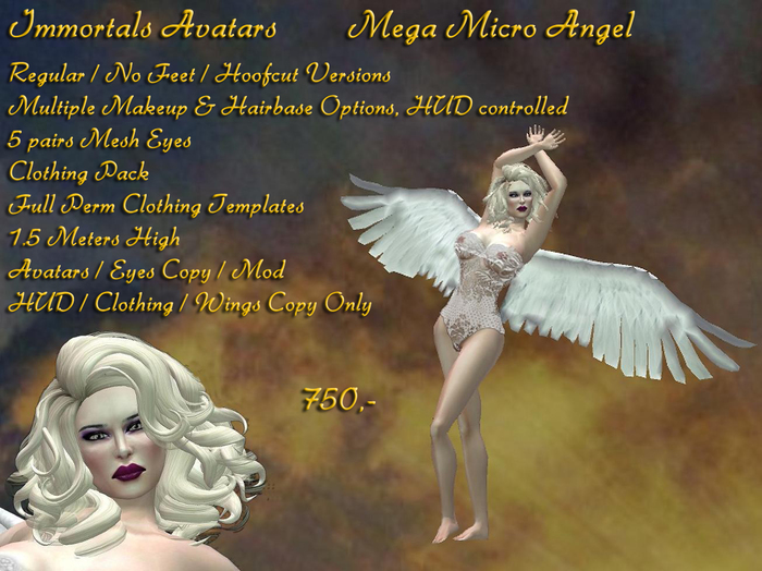 IMMORTALS AVATARS MEGA MICRO FAIRY AVATAR