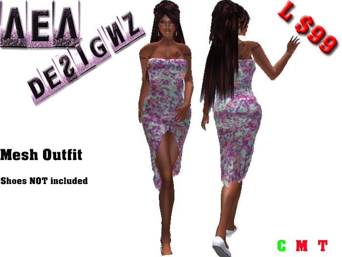 AEAD Tube Dress Pink