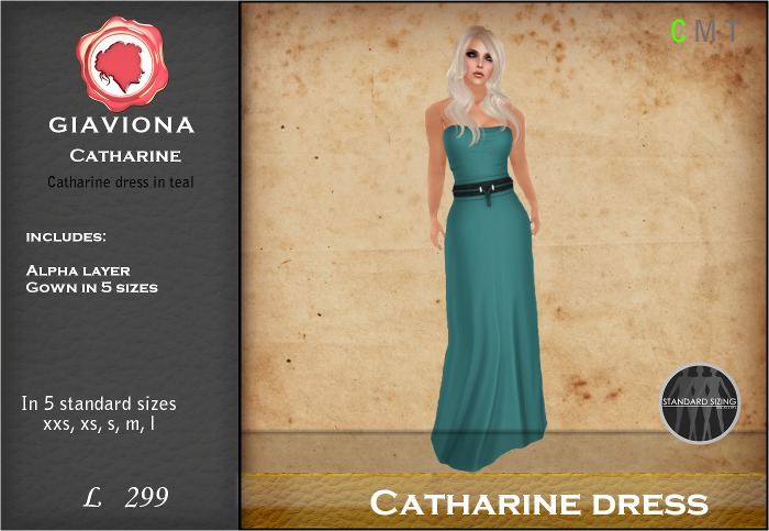 {G} Catharina - Teal