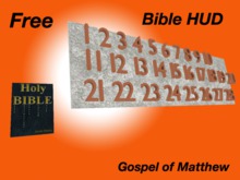 Free Bible 3D HUD Matthew