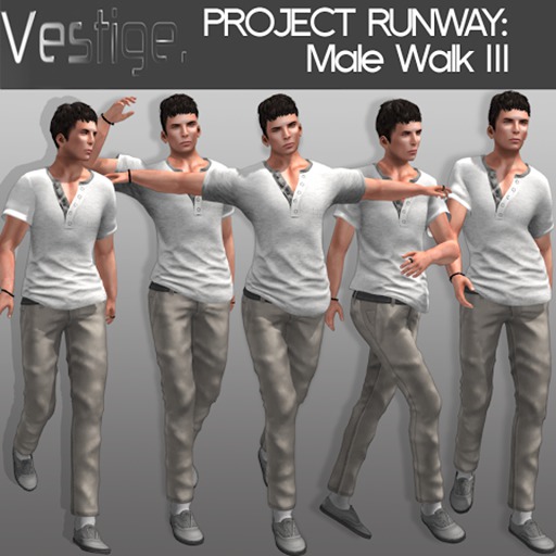 Vestige Project Runway Male Walk 3