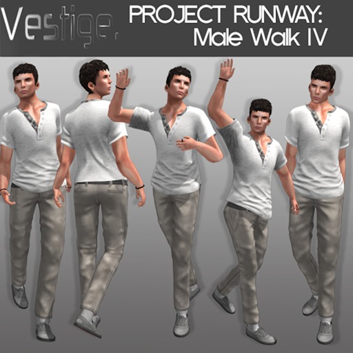 Vestige Project Runway Male Walk 4
