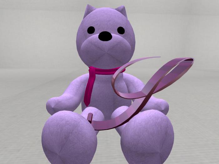 Letter Bear [S] [Pink]