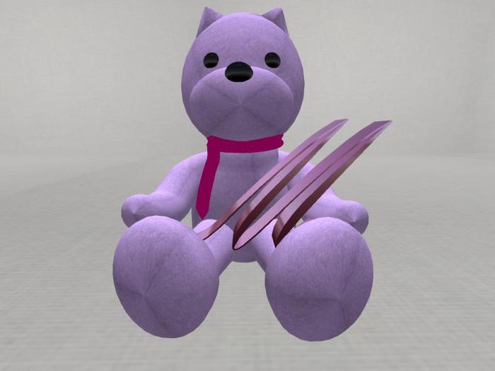 Letter Bear [M] [Pink]