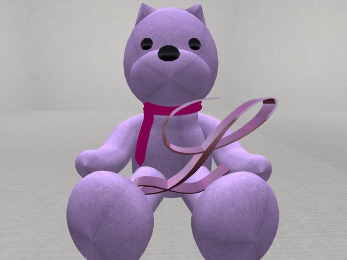 Letter Bear [L] [Pink]