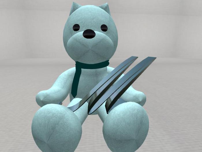 Letter Bear [M] [Blue]