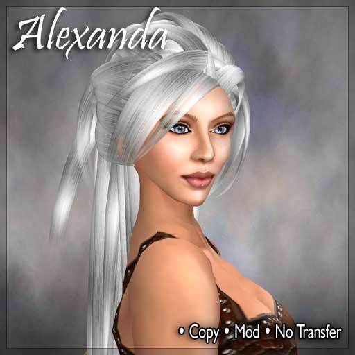 Alexanda White Hair