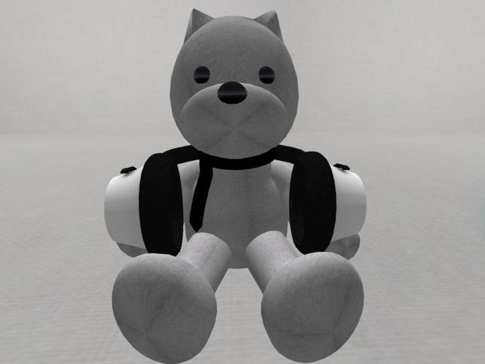 Headset Bear [White]