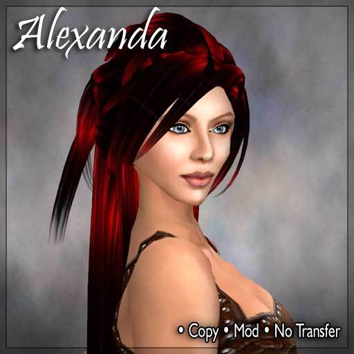 Alexanda Blood Red Hair