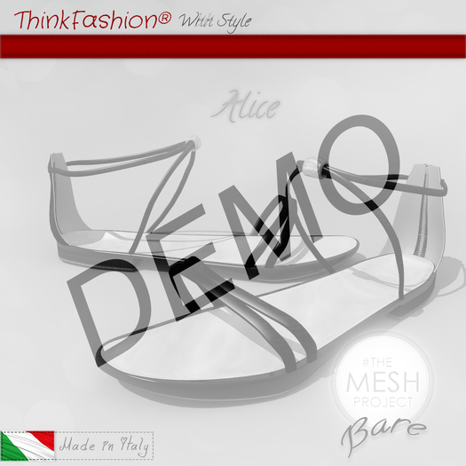 TF-Alice Shoes #TMP® Bare DEMO
