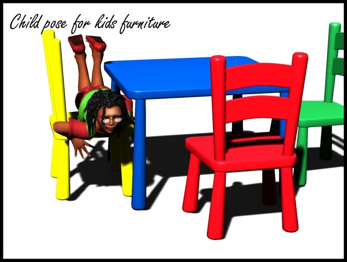 HH- POSE CHILD FOR KIDS FURNITURE 7