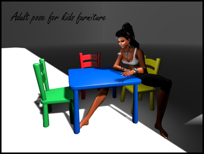 HH-POSE ADULT FOR KIDS FURNITURE 2
