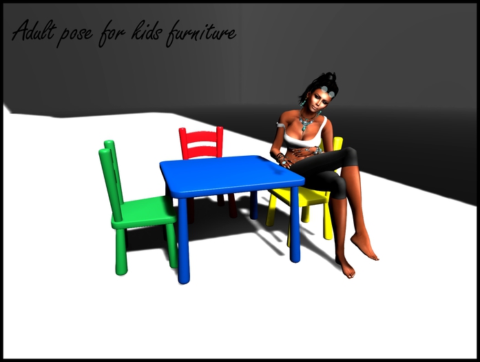 HH-POSE ADULT FOR KIDS FURNITURE 5