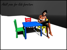 HH-POSE ADULT FOR KIDS FURNITURE 5