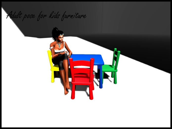 HH-POSE ADULT FOR KIDS FURNITURE 6