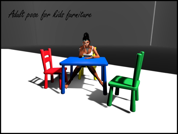 HH-POSE ADULT FOR KIDS FURNITURE 8