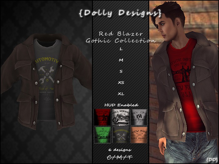 {DD} Mesh Jacket w Tshirt - Automotive Collection