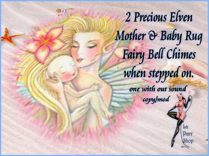 Precious Elven Mother & Baby Rug