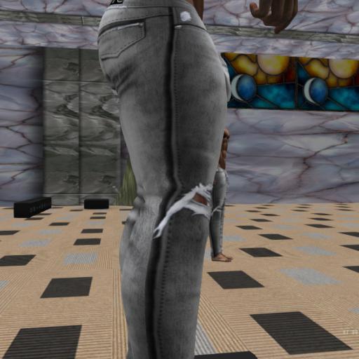 JTC Jeans Distressed WHITE [BOX]