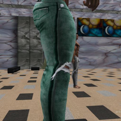 JTC Jeans Distressed GREEN [BOX]