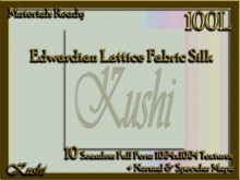 Edwardian Lattice Silk Fabric Solids Seamless Textures Materials Ready Full Perms 1024x1024