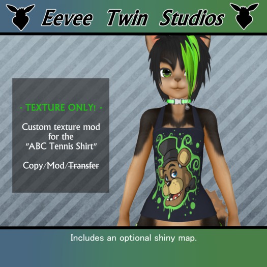 FNAF Freddy - ABC Tennis Shirt