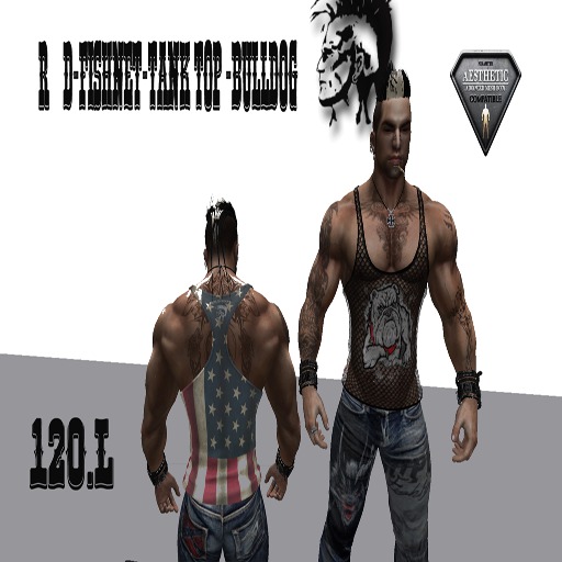 R&D-Fishnet-Tank Top -Bulldog-01