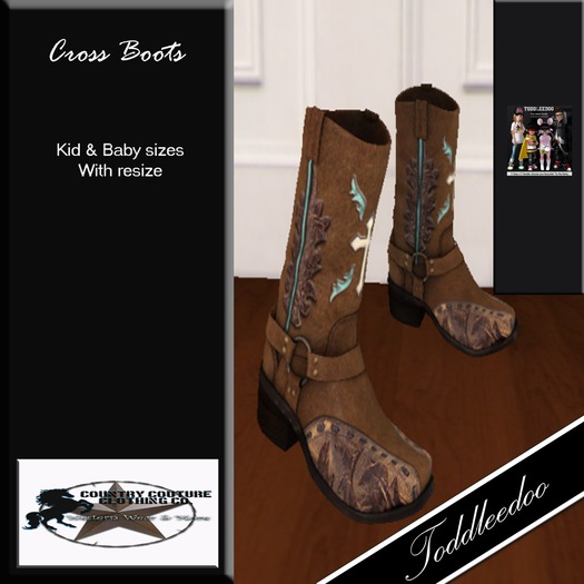 ~Country Couture~ TD Cross Boots
