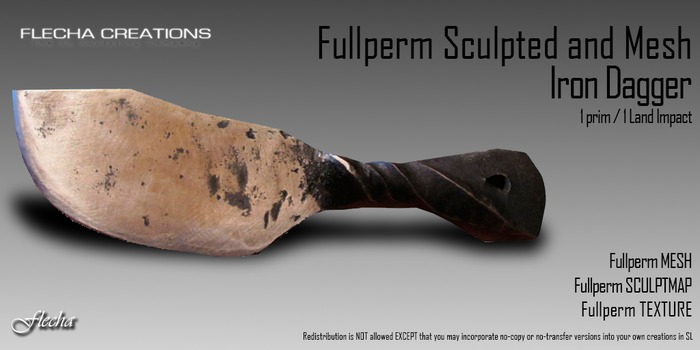 FLECHA Iron Dagger Fullperm