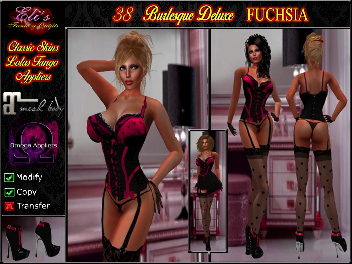 38 Burlesque Deluxe Fuchsia