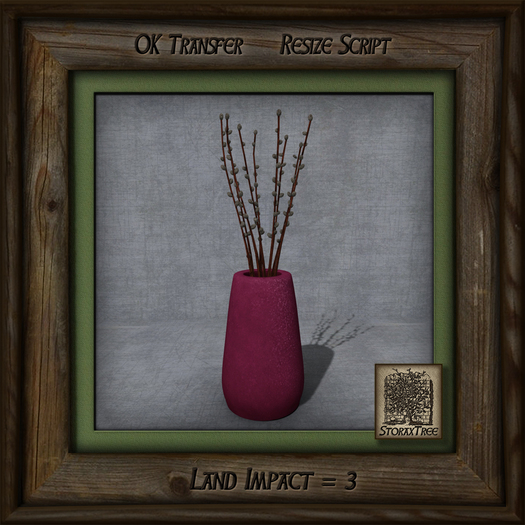 Clay and Willows Vase Bq