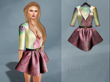 [FLRN] Elenora Dress Pink