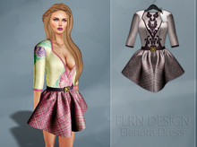 [FLRN] Elenora Dress Brown