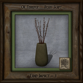 Clay and Willows Vase Bn