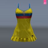 ECUADOR mini dress (MESH)