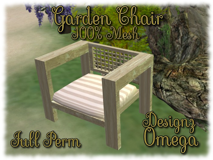 Mesh Garden Chair Full Perm Not scripted