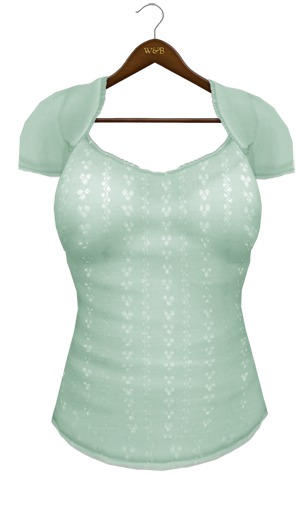 Whippet & Buck - Bonita Eyelet Blouse STRANGE GREEN