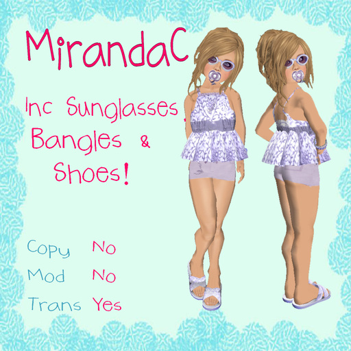 *DeSiGneR KiDz* MirandaC  Outfit 