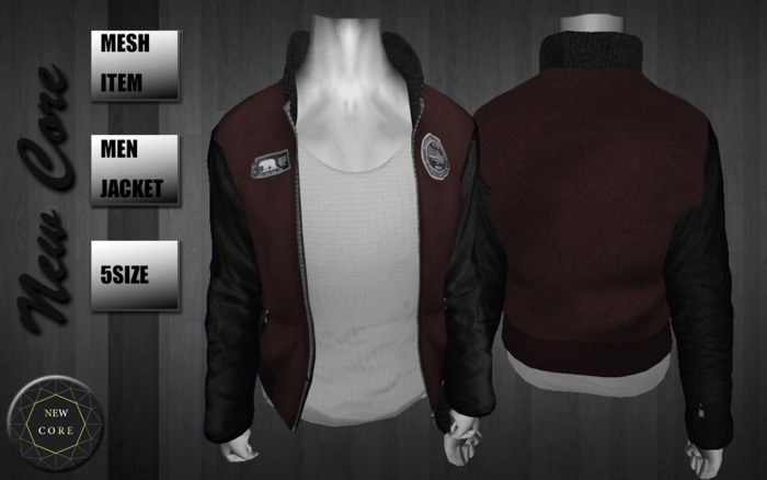 NEWCORE)) blouson Jacket RED